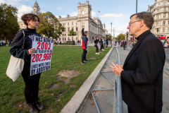 Bishop John Sherrington talking to Pro life witnesses

Abortion Act Day of Remembrance

March for Life

Parliament Square, London