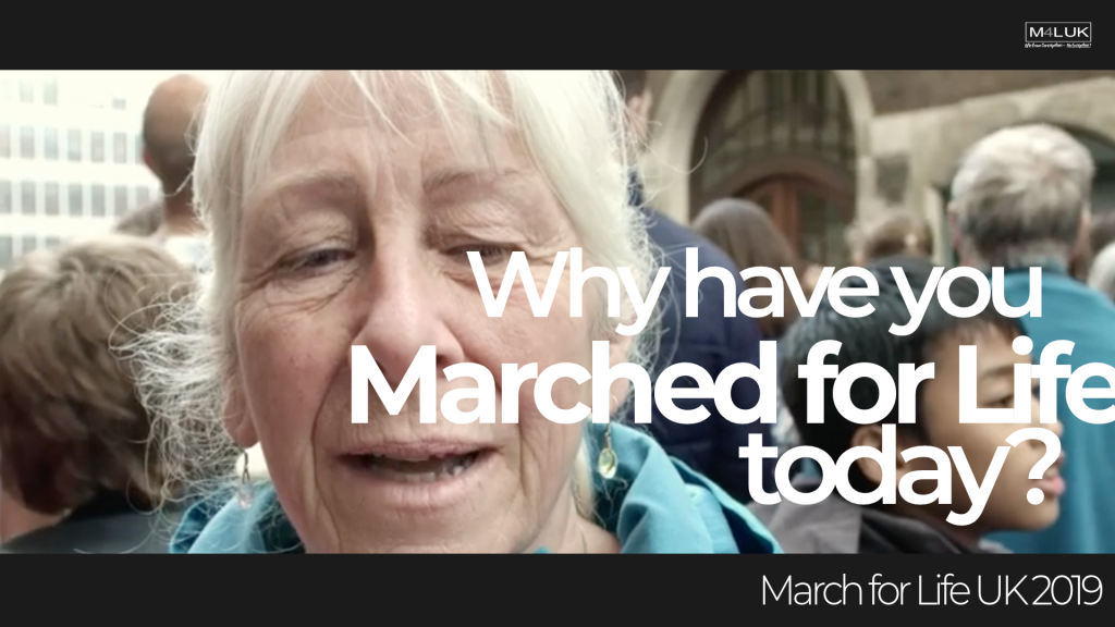 Why have you Marched for Life today?