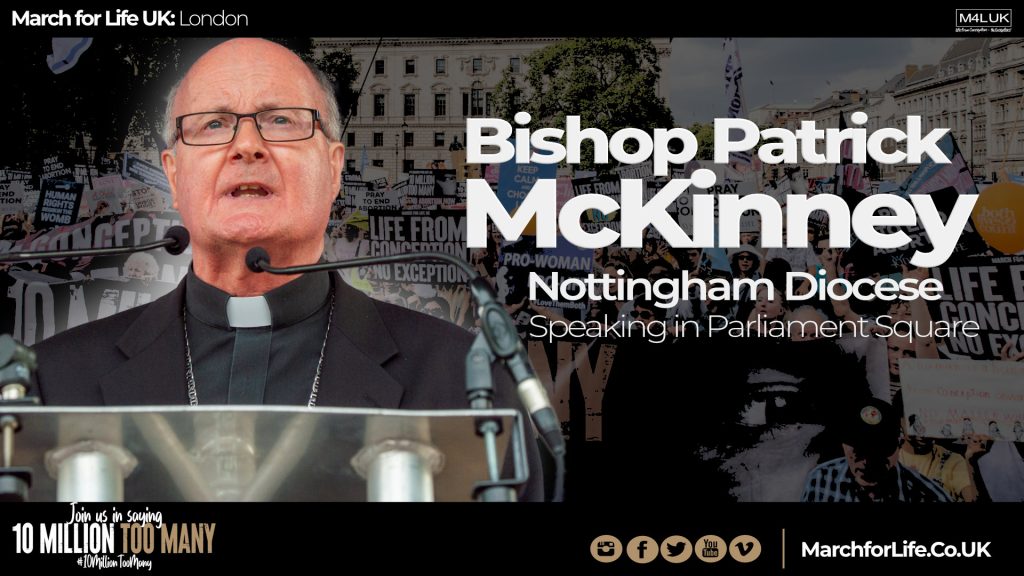 Bishop Patrick McKinney: March for Life UK 2022