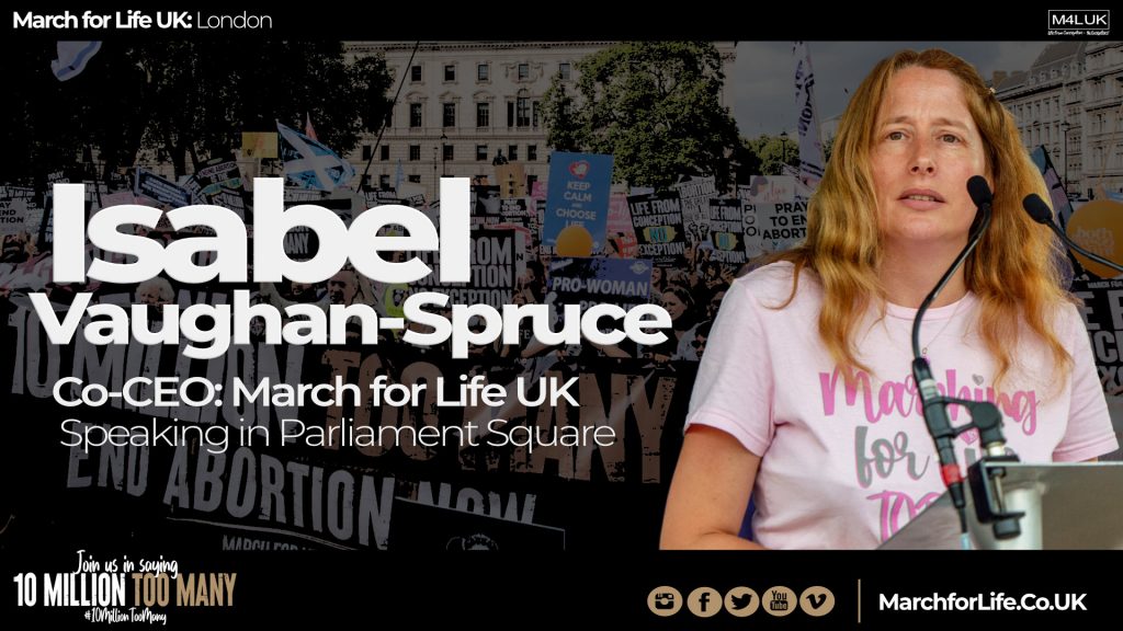 Isabel Vaughan-Spruce: March for Life UK