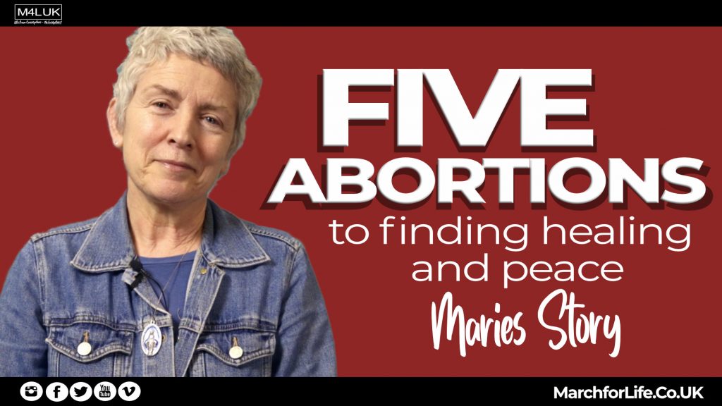 FIVE ABORTIONS – To finding healing and peace – Marie’s Story